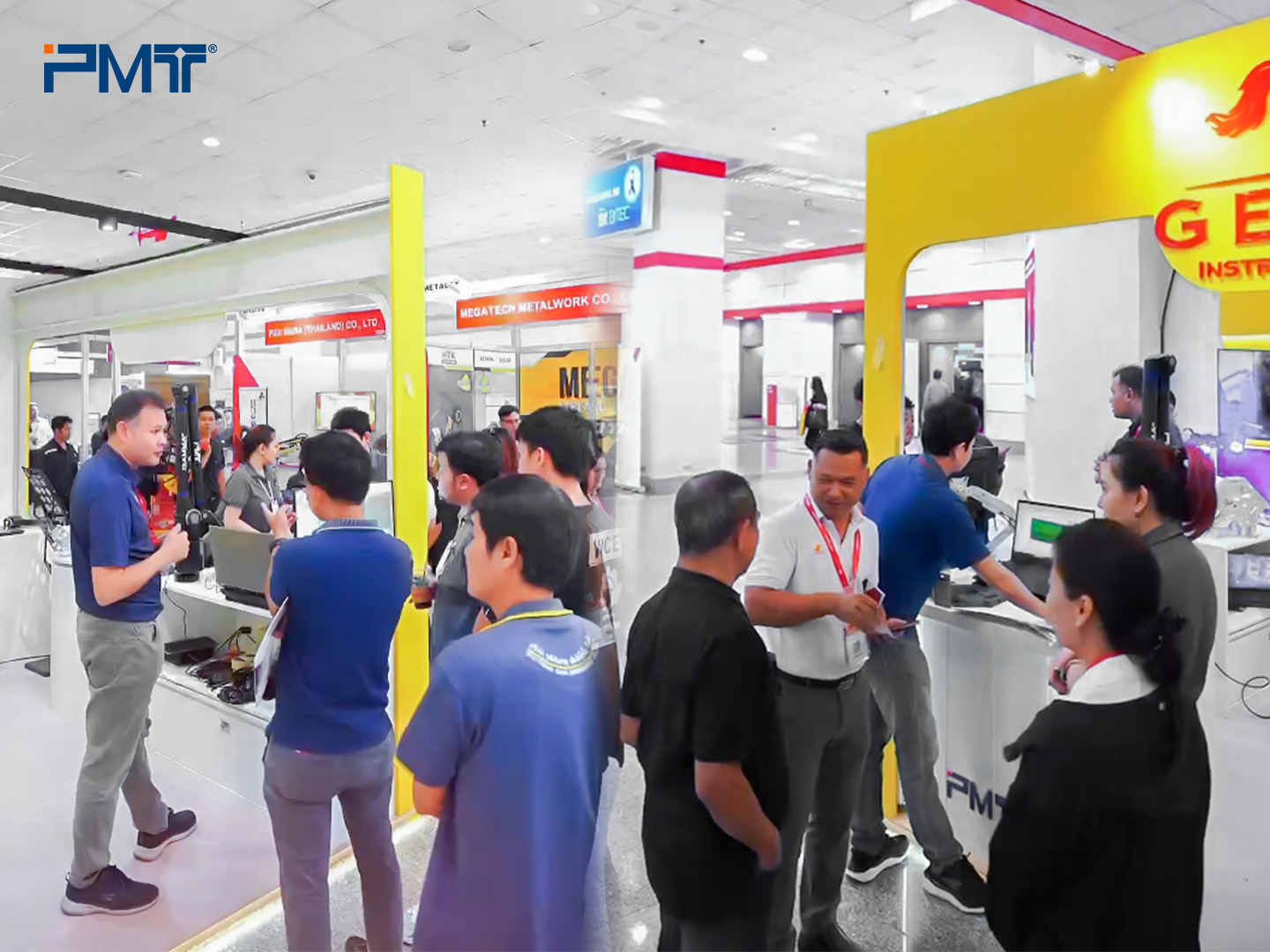 PMT?Technologies-Measuring Arm-Portable CMM-Scanner for Measuring Arm-METALEX Thailand 2025-Exhibition site pictures2