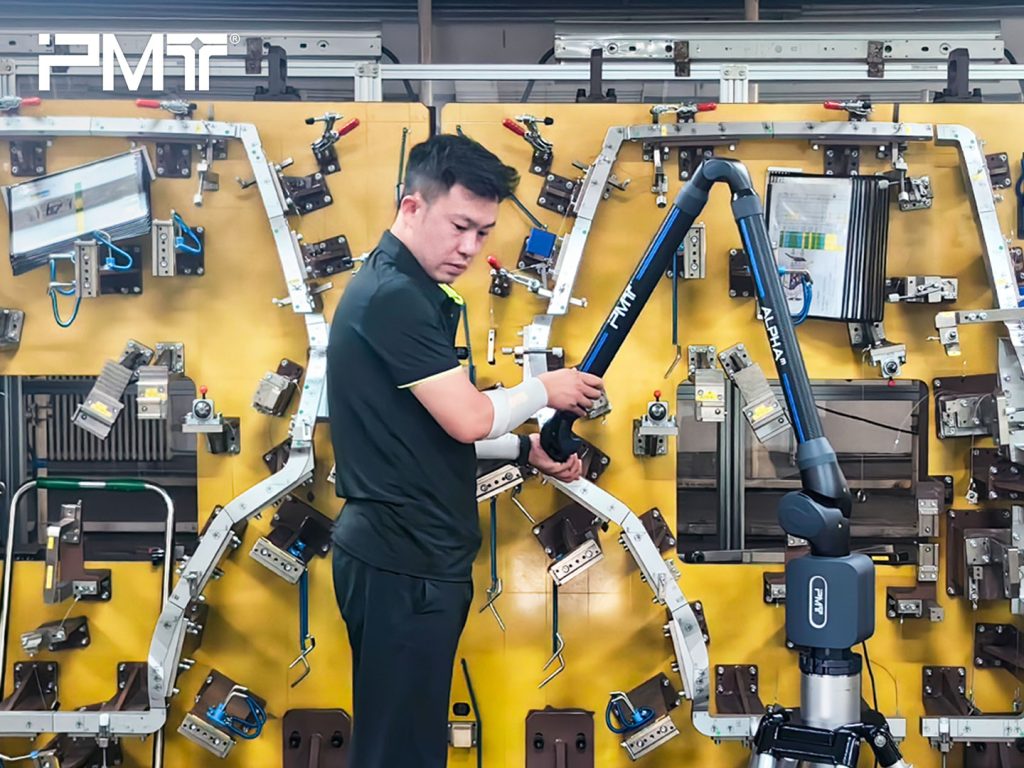 pmt-measuring-arm-automotive industry-vertical inspection-tool-measurement