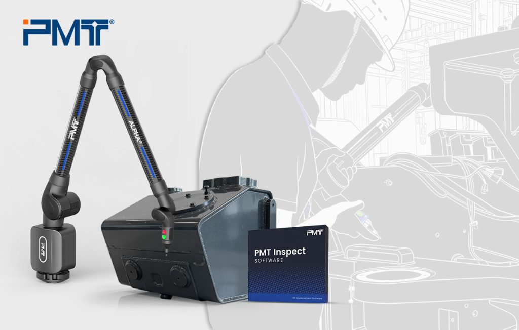 PMT Technologies portable CMM measuring arm measurement cover